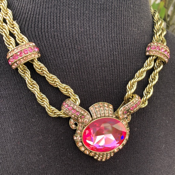 Heidi Daus 🆕 “Chain Of Events” rope chain design necklace - Picture 7 of 12